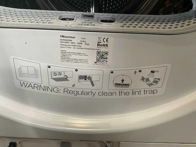 Hisense wasdroger (2x) - afbeelding 2 van  11
