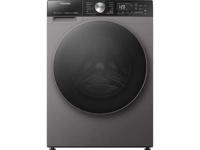 Hisense wd5s1045bt was-droogcombinatie vrijstaand voorbelading titanium d - afbeelding 1 van  10