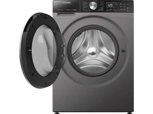 Hisense wd5s1045bt was-droogcombinatie vrijstaand voorbelading titanium d - afbeelding 4 van  10