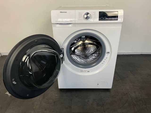 Hisense wdqa1014evjm was-droogcombinatie vrijstaand voorbelading wit d - afbeelding 2 van  4