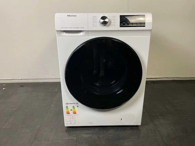 Hisense wdqa1014evjm was-droogcombinatie vrijstaand voorbelading wit d - afbeelding 1 van  4