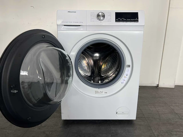 Hisense wdqa1014evjm was-droogcombinatie vrijstaand voorbelading wit d - afbeelding 10 van  11