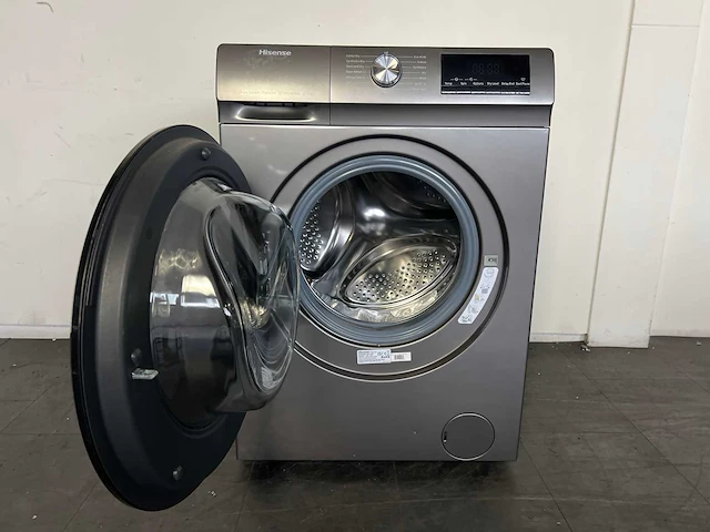 Hisense wdqa8014evjmt was-droogcombinatie vrijstaand voorbelading wit d - afbeelding 2 van  5