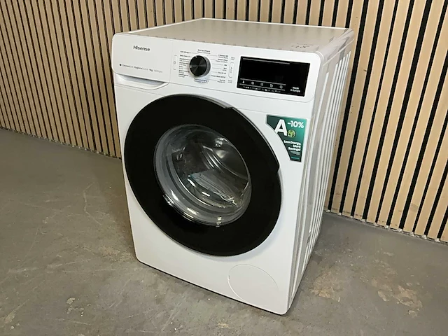 Hisense wf3v943bw/blx wasmachine - afbeelding 2 van  7