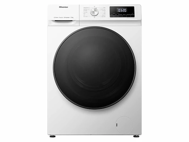 Hisense wfqa1214evjm wasmachine voorbelading 12 kg 1400 rpm wit - afbeelding 1 van  13