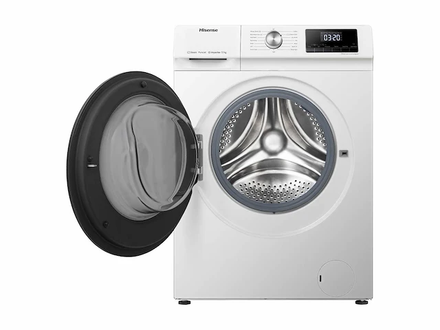 Hisense wfqa1214evjm wasmachine voorbelading 12 kg 1400 rpm wit - afbeelding 9 van  13