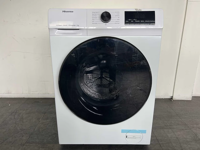 Hisense wfqa9014evjm wasmachine voorbelading 9 kg 1400 rpm wit - afbeelding 11 van  12