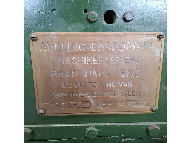 Historische wals, aveling-barford, bd - afbeelding 8 van  39