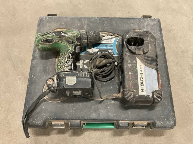 Hitachi - 14.4v accu-boormachine - afbeelding 1 van  1