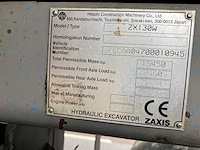 Hitachi - 2008 - zx130w - banden graafmachine - afbeelding 19 van  26