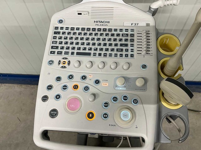 Hitachi - aloka f37 - echo toestel - afbeelding 4 van  6