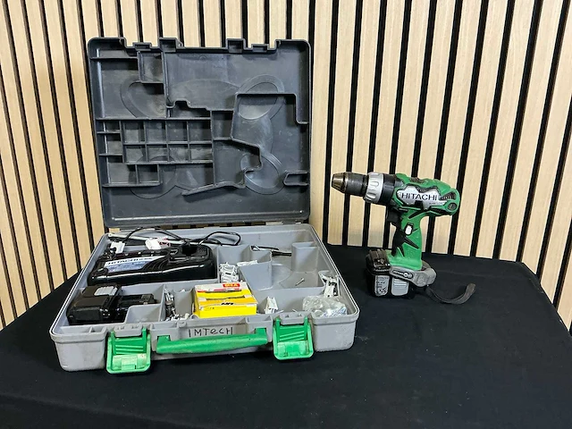 Hitachi - ds 140 l - schroefboormachine - afbeelding 1 van  6