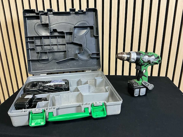 Hitachi - ds 14dl - schroefboormachine - afbeelding 1 van  5