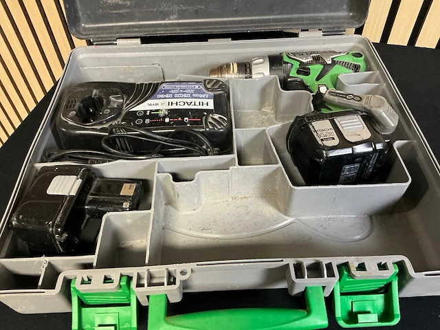 Hitachi - ds 14dl - schroefboormachine - afbeelding 4 van  5