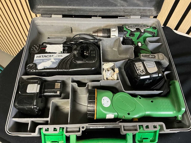 Hitachi - ds 14dl - schroefboormachine - afbeelding 5 van  6