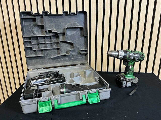 Hitachi - ds 14dl - schroefboormachine - afbeelding 1 van  5