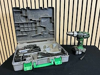 Hitachi - ds 14dl - schroefboormachine - afbeelding 1 van  5