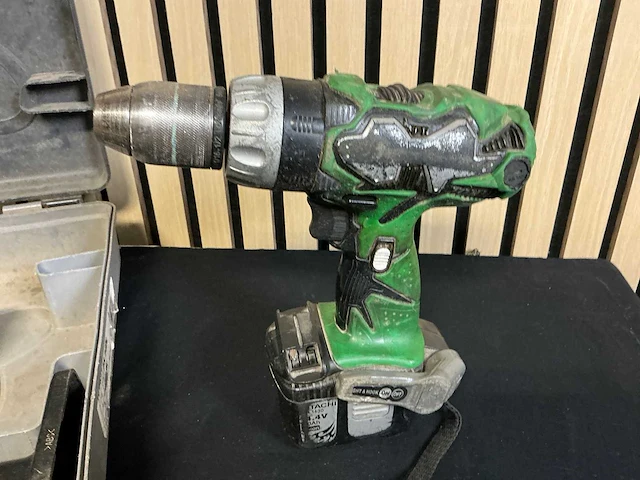 Hitachi - ds 14dl - schroefboormachine - afbeelding 2 van  5