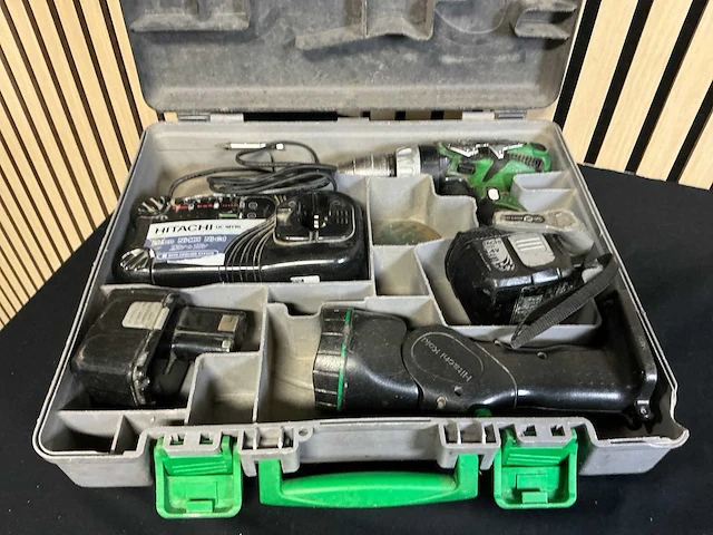 Hitachi - ds 14dl - schroefboormachine - afbeelding 4 van  5