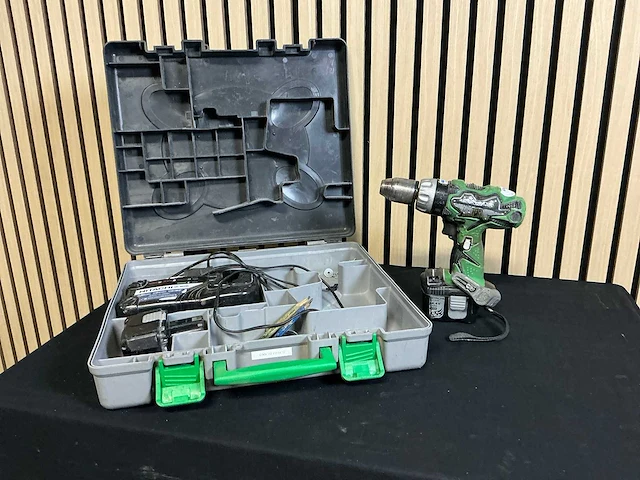 Hitachi - ds 14dl - schroefboormachine - afbeelding 1 van  5