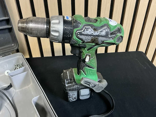 Hitachi - ds 14dl - schroefboormachine - afbeelding 2 van  5