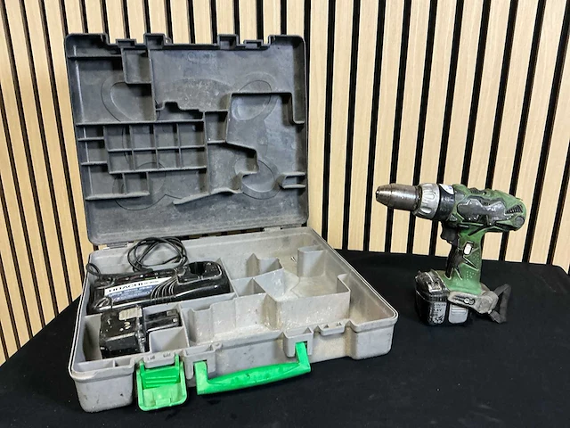 Hitachi - ds 14dl - schroefboormachine - afbeelding 1 van  5