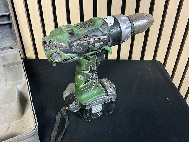Hitachi - ds 14dl - schroefboormachine - afbeelding 2 van  5