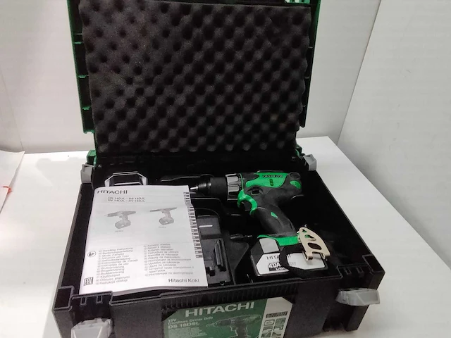 Hitachi - ds15dsl - professionele accu boormachine - afbeelding 4 van  9