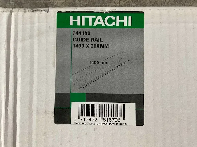 Hitachi - geleiderail 1400 mm - afbeelding 3 van  3