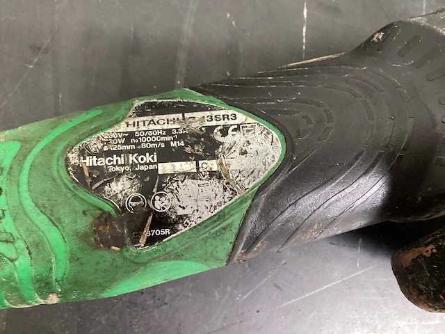 Hitachi - haakse slijpmachine - afbeelding 4 van  4