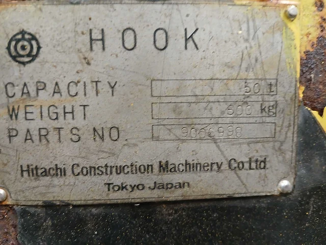 Hitachi - onderblok 50t - afbeelding 2 van  7