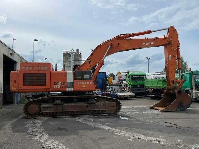 Hitachi - zaxis 470lch - rupsgraafmachine - 2008 - afbeelding 4 van  10