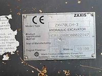 Hitachi - zaxis 470lch - rupsgraafmachine - 2008 - afbeelding 8 van  10