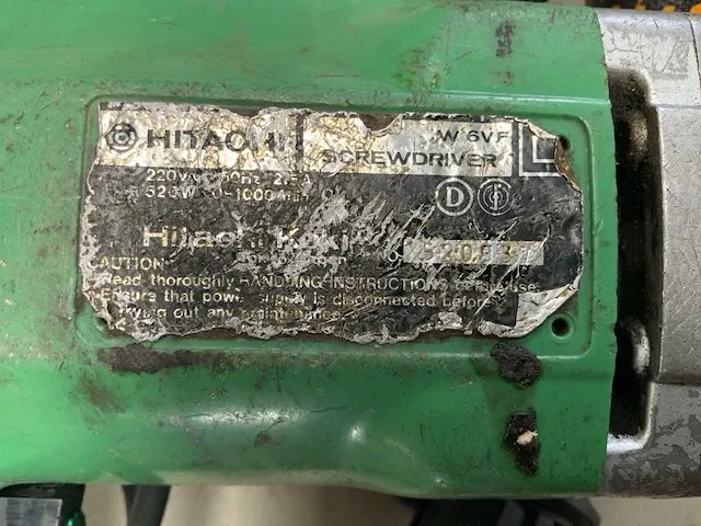 Hitachi boormachine - afbeelding 3 van  3