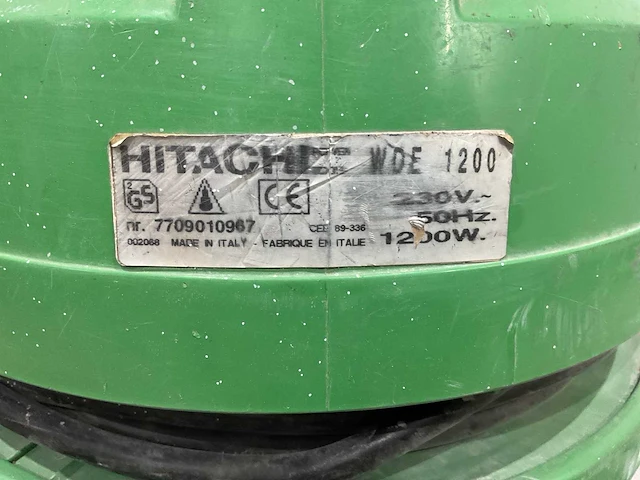 Hitachi bouw stofzuiger - afbeelding 7 van  7