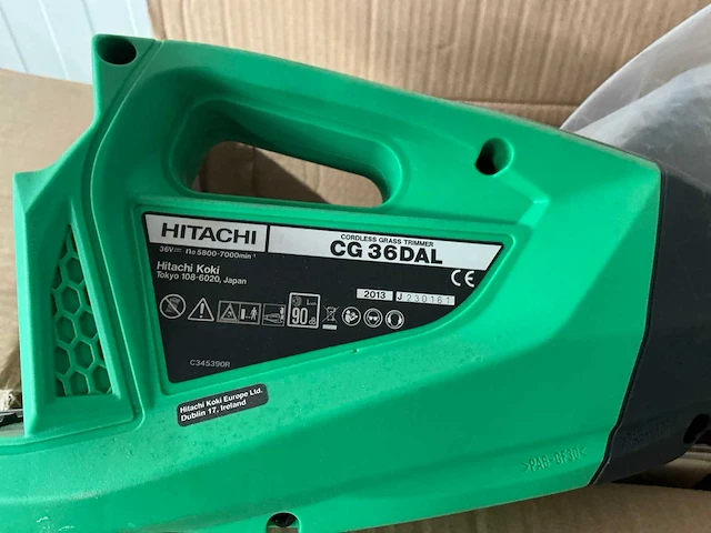 Hitachi cg36dal trimmer body - afbeelding 3 van  4