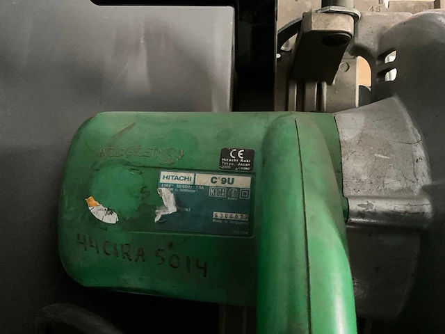 Hitachi cirkelzaagmachine - afbeelding 2 van  4