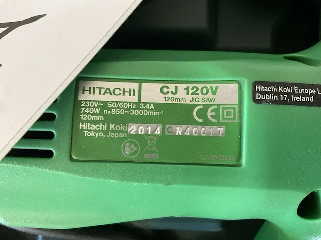 Hitachi cj120v decoupeerzaag - afbeelding 5 van  5