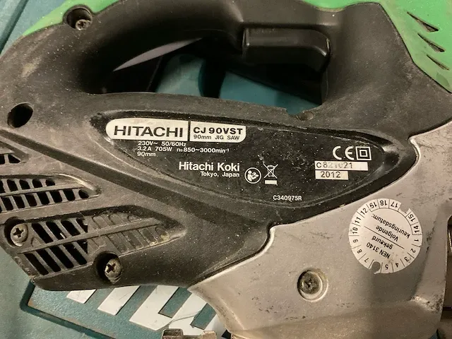 Hitachi cj90vst decoupeerzaag - afbeelding 3 van  3