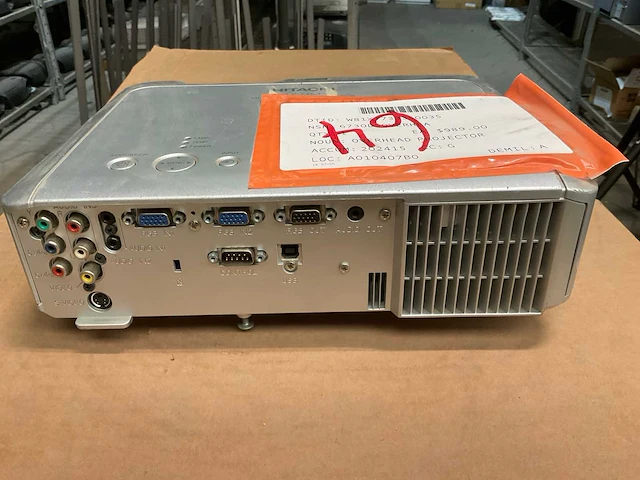 Hitachi cp-x260 projector lcd - afbeelding 4 van  6