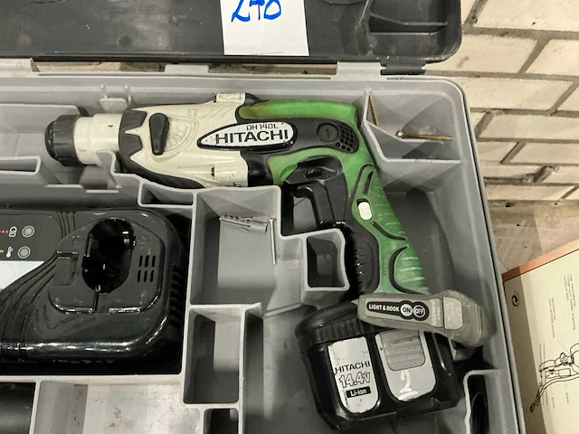Hitachi dh 14dl klopboormachine - afbeelding 3 van  4