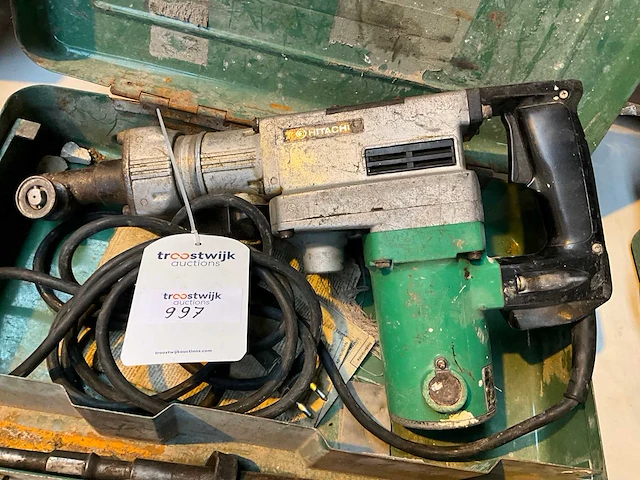 Hitachi dh 38 yb boorhamer - afbeelding 2 van  4