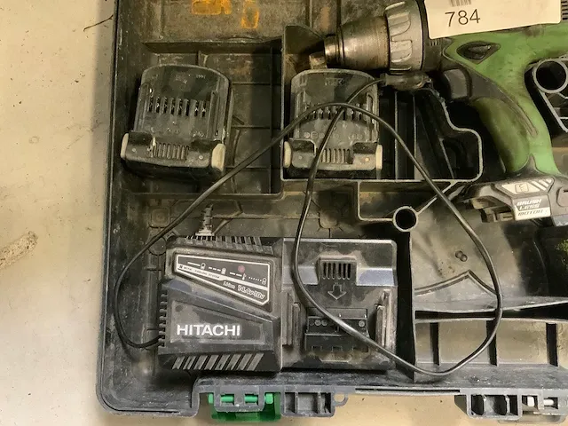 Hitachi ds 14dbl schroefboormachine - afbeelding 3 van  3