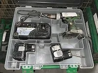 Hitachi ds 14dl schroefboormachine - afbeelding 1 van  3