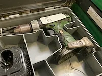 Hitachi ds 14dl schroefboormachine - afbeelding 2 van  3