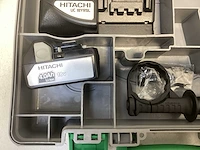 Hitachi ds 18dsdl boormachine set (2x) - afbeelding 5 van  8