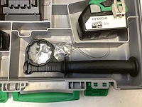 Hitachi ds 18dsdl boormachine set (2x) - afbeelding 6 van  8