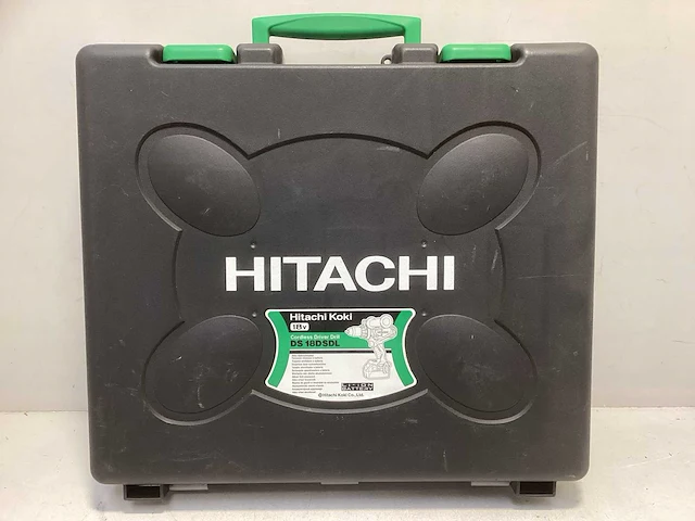Hitachi ds 18dsdl boormachine set (2x) - afbeelding 8 van  8