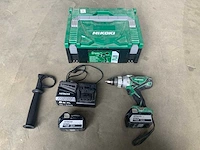 Hitachi ds 18dsdl schroefboormachine - afbeelding 1 van  8