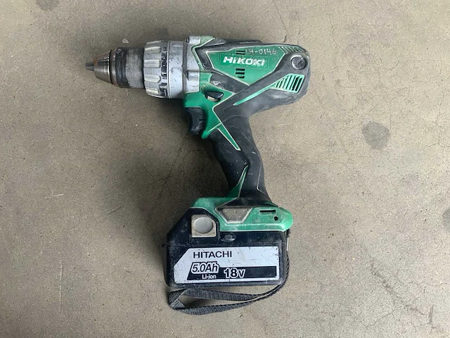 Hitachi ds 18dsdl schroefboormachine - afbeelding 2 van  8